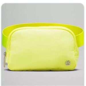 Lululemon Electric Lemon Belt Bag